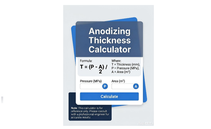 Anodizing Thickness Calculator | Aluminum Surface Treatment Tool