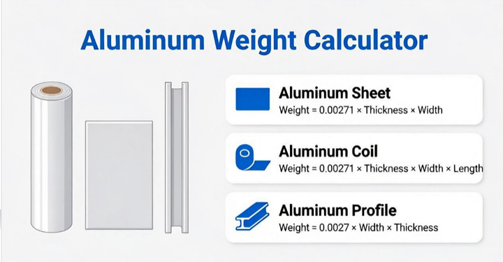 Aluminum Weight Calculator | Plate, Sheet & Bar Weight Estimator