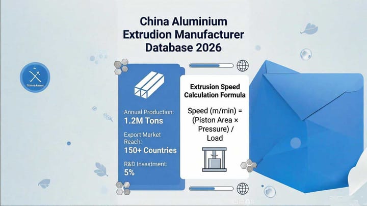 China Aluminium Extrusion Manufacturer Database 2026